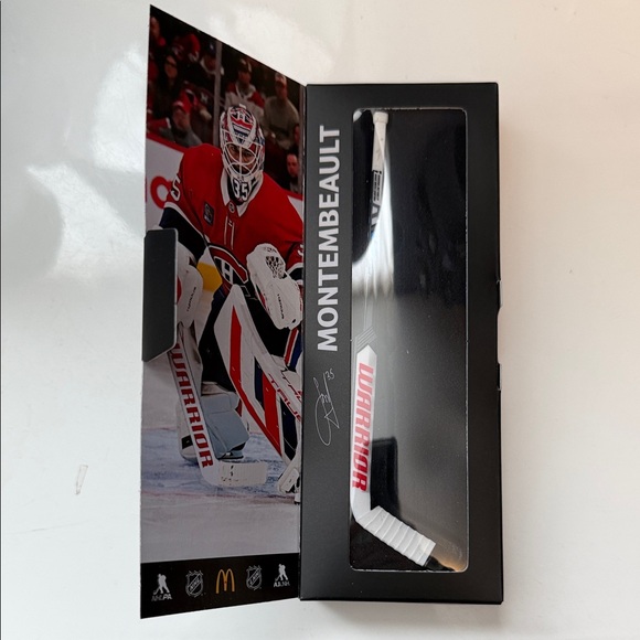 McDonald’s NHL Star Sticks (2025-2026) Sam Montembault Montreal Canadiens - Picture 3 of 3